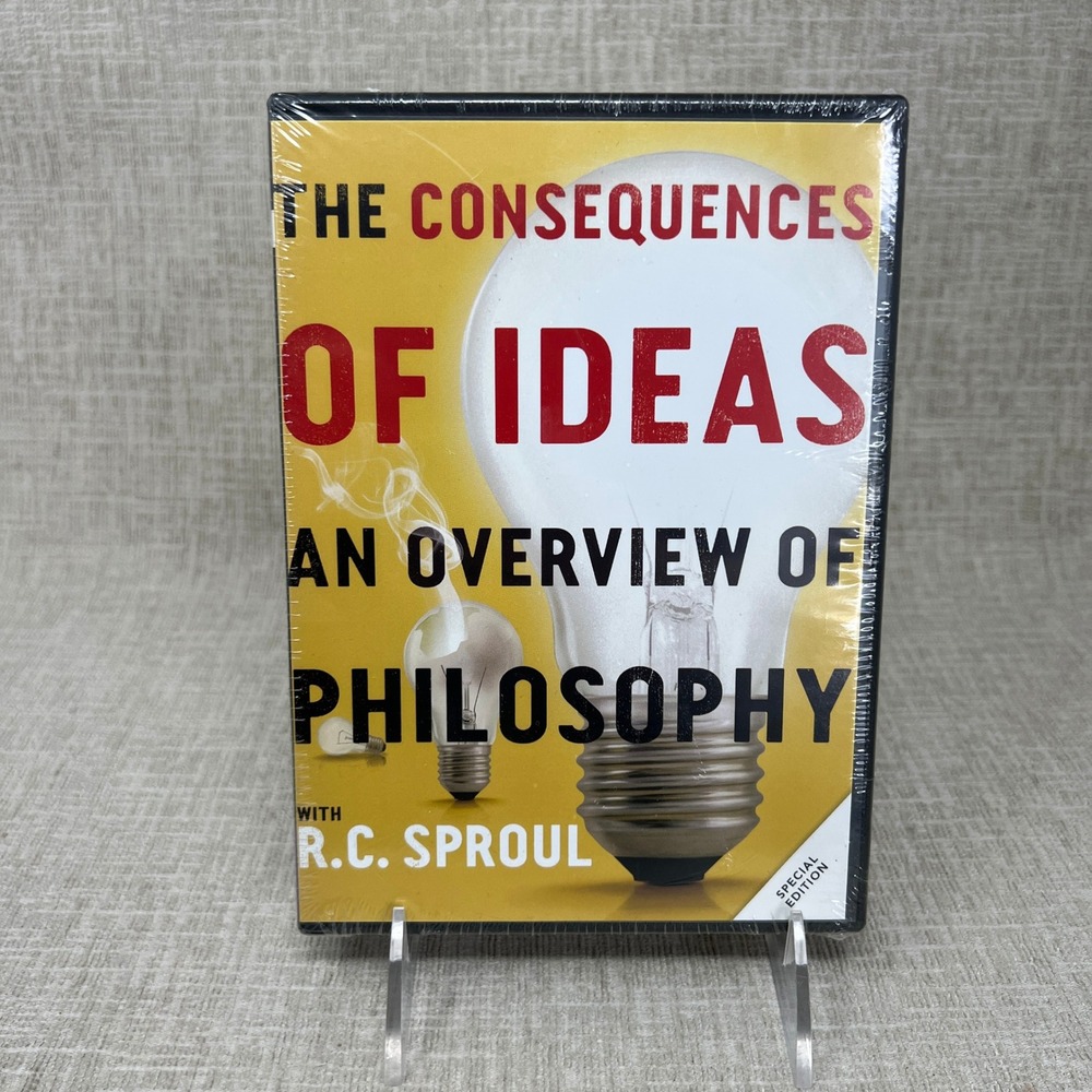 NEW The Consequences of Ideas RC Sproul Philosophy 9 DVD/1 CD Special Edition